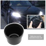 2PCS LED Headlight Dust Cover - Rubber Seal Caps