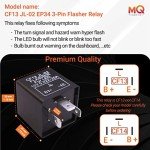 CF-13 LED Electronic Flasher Relay - 2 Packs