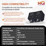 CF-13 LED Electronic Flasher Relay - 2 Packs