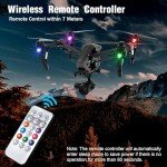 4PCS Wireless LED Strobe Lights with Remote Control