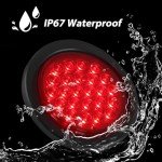 10-Pack Red 4" LED Trailer Tail Lights
