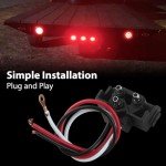 10-Pack Red 4" LED Trailer Tail Lights