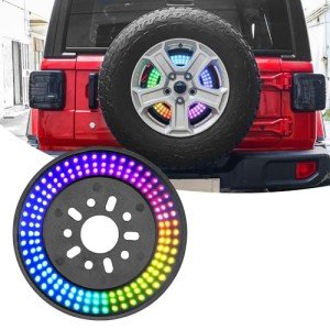 RGB Spare Tire Brake Light for Jeep Wrangler