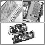 Chevy Silverado 2003-2006 Headlight Assembly Set
