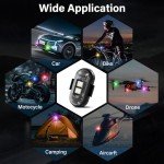 Amiline Wireless LED Strobe Lights with Remote Control