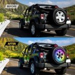 RGB Spare Tire Brake Light for Jeep Wrangler
