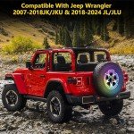 RGB Spare Tire Brake Light for Jeep Wrangler