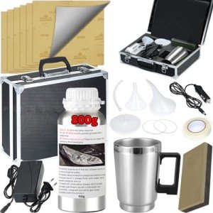 Headlight Restoration Kit for Clear Lenses