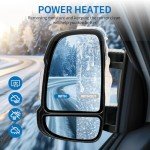 Convitex Left Side Mirror for Dodge Ram Promaster