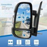 Convitex Left Side Mirror for Dodge Ram Promaster
