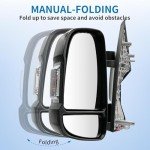 Convitex Left Side Mirror for Dodge Ram Promaster