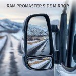Convitex Left Side Mirror for Dodge Ram Promaster
