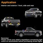 2-in-1 Waterproof COB LED Emergency Strobe Lights