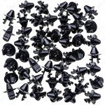 Rexka 50pcs Radiator Shroud Clip Set for Ford