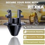 Rexka 50pcs Radiator Shroud Clip Set for Ford