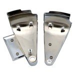 Chromed Battery Fairing Covers for Kawasaki Vulcan