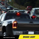 Nilight LED Third Brake Light for Chevy GMC Trucks