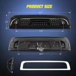 Nilight LED Third Brake Light for Chevy GMC Trucks