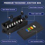 CheeMuii 2-Pack Weatherproof 7-Pin Trailer Junction Box