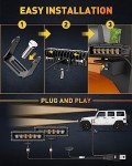 NAOEVO 6in 50W LED Light Bar - 2 Pcs
