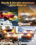 NAOEVO 6in 50W LED Light Bar - 2 Pcs