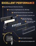 NAOEVO 6in 50W LED Light Bar - 2 Pcs