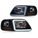 Smoke LED Headlight & Parking Light Kit for Ford