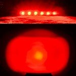 7-Inch Red Off-Road LED Light Bar Pods