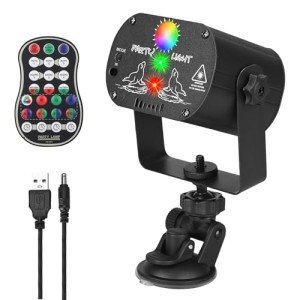 RGB DJ Laser Party Lights with Remote Control