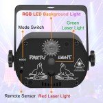 RGB DJ Laser Party Lights with Remote Control