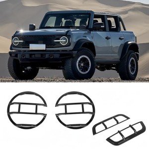 Ford Bronco Headlight and Warning Lamp Cover Set