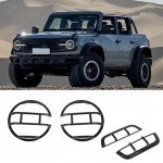 Ford Bronco Headlight and Warning Lamp Cover Set
