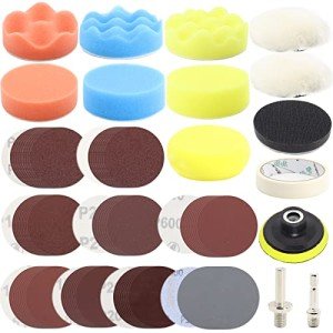 104PCS Car Buffing Pads and Headlight Restoration Kit