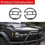 Ford Bronco Headlight and Warning Lamp Cover Set