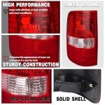 HECASA Tail Light Assembly for Ford F-150 2004-2008