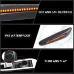 TEMSONE LED Side Marker Light Kit for BMW