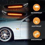 TEMSONE LED Side Marker Light Kit for BMW