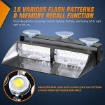 Nilight Emergency Strobe Lights for Vehicle Safety