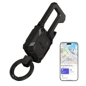 Smart Tracker Keychain with Bottle Opener Carabiner