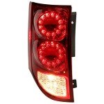 HECASA Left Tail Light for 2011-2020 Dodge Grand Caravan