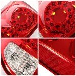 HECASA Left Tail Light for 2011-2020 Dodge Grand Caravan