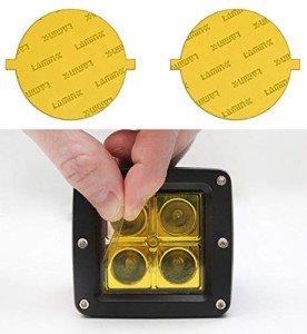 Yellow Fog Light Covers for 2014+ Toyota 4Runner