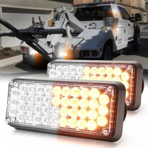 BooYu Rechargeable LED Strobe Lights with Magnetic Base