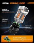 SEALIGHT 3157 LED Turn Signal Bulbs - Amber Yellow