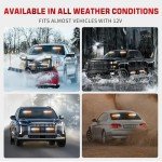 AINBIN 24 LED Amber White Emergency Strobe Lights