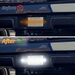 Bestview LED License Plate Lights for Chevy & GMC