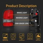 MiKaFex Tail Light Assembly for Dodge Ram 1500 2500 3500