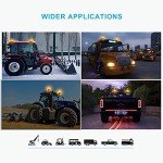 Amber Beacon Light for Vehicles - LED Safety Strobe