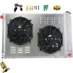 Aluminum Radiator Kit for 1973-1991 Chevy GMC