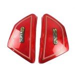 Suzuki GN125 Motorcycle Frame Side Covers - Red